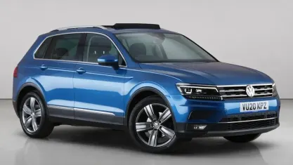 Used VW Tiguan SEL 150 HP (110 kW) 2020 Blue SUV