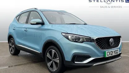 Blue Used 2021 MG ZS Exclusive SUV | £11,619 (Fair price)