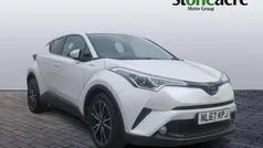 White Used 2017 Toyota C-HR SUV | £13,999 (Fair price)