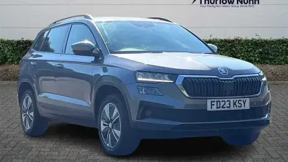 Used Skoda Karoq SE Drive 150 HP (110 kW) 2023 Grey SUV