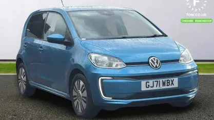 Used VW e-up! 60 kW (82 HP) 2021 Blue Hatchback