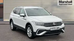White Used 2023 VW Tiguan Allspace Life SUV | £24,272 (Super price)