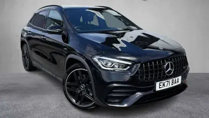 Used Mercedes GLA35 AMG Premium 306 HP (225 kW) 2021 Black SUV