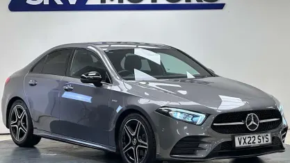 Used Mercedes A200 AMG Line Premium 163 HP (119 kW) 2022 Grey Sedan