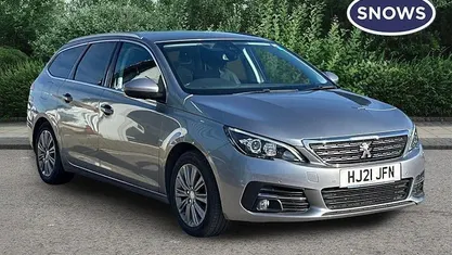 Used Peugeot 308 SW Allure 131 HP (96 kW) 2021 Grey Estate