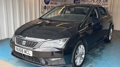 Used Seat Leon XCELLENCE 131 HP (96 kW) 2018 Black Hatchback