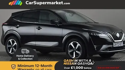 Used Nissan Qashqai N-Connecta 140 HP (102 kW) 2022 Black SUV