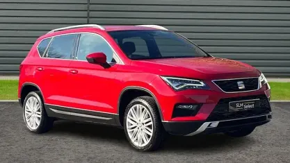 Used Seat Ateca XCELLENCE 150 HP (110 kW) 2018 Red SUV