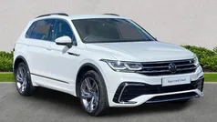 White Used 2023 VW Tiguan R-line Edition SUV | £28,997 (Fair price)