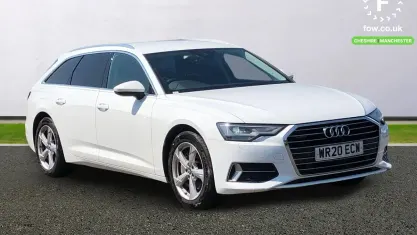 Used Audi A6 Sport 245 HP (180 kW) 2020 White Estate