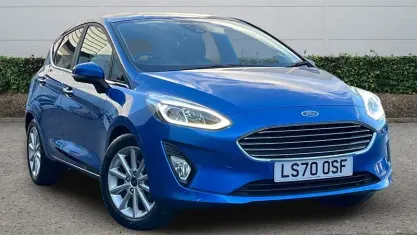 Używany Ford Fiesta Titanium 125 KM (91 kW) 2021 Hatchback