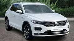 Pure white Used 2019 VW T-Roc R-line SUV | £17,995 (Fair price)