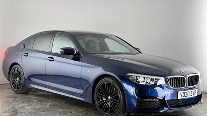 Blue Used 2020 BMW 520 M Sport Sedan | £19,750 (Fair price)