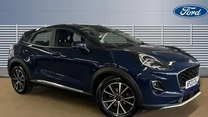 Used Ford Puma Titanium 125 HP (91 kW) 2023 Blue SUV