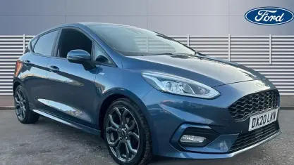 Used Ford Fiesta ST-Line 95 HP (69 kW) 2020 Blue Hatchback