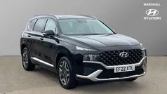 Black Used 2022 Hyundai Santa Fe Ultimate SUV | £26,559 (Fair price)