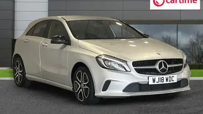 Used Mercedes A160 Sport Edition 102 HP (75 kW) 2018 Silver Hatchback