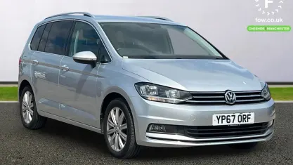 Used VW Touran SEL 150 HP (110 kW) 2017 Silver MPV