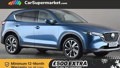 Blue Used 2022 Mazda CX-5 Edition SUV | £18,697 (Fair price)