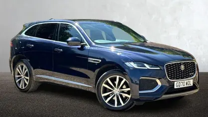 Used Jaguar F-Pace R-Dynamic 204 HP (150 kW) 2021 Blue SUV