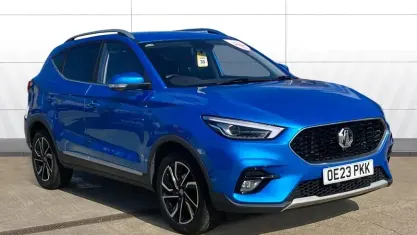 Used MG ZS Exclusive 111 HP (81 kW) 2023 Blue SUV