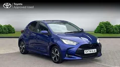 Juniper blue Used 2024 Toyota Yaris Hybrid Design Hatchback | £20,290 (Good price)