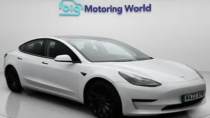 Usado Tesla Model 3 Performance 461 kW (627 HP) 2022 Branco Sedan
