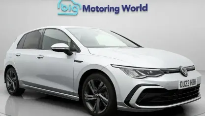 Used VW Golf VIII R-line 150 HP (110 kW) 2023 Silver Hatchback