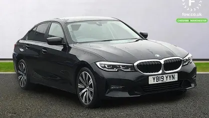 Used BMW 320 Comfort Edition 190 HP (139 kW) 2019 Black Sedan