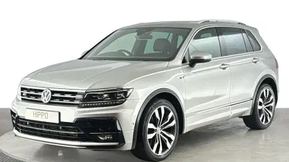 Used VW Tiguan R-line 150 HP (110 kW) 2020 Silver SUV