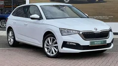 Moon white metallic Used 2022 Skoda Scala SE L Hatchback | £16,390 (Fair price)