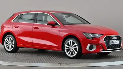 Used Audi A3 Sportback Sport 150 HP (110 kW) 2023 Red Hatchback