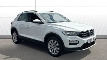 Używany VW T-Roc SE 150 KM (110 kW) 2020 Biały SUV