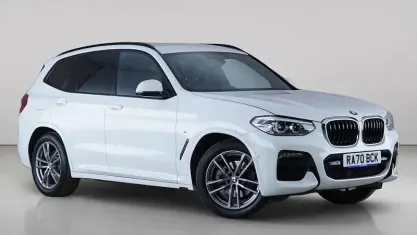 Used BMW X3 M Sport 292 HP (214 kW) 2020 White SUV