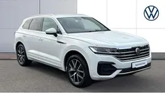 White Used 2021 VW Touareg R-line SUV | £38,056 (Fair price)
