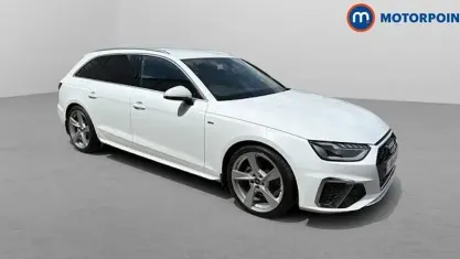 Used Audi A4 S-Line 150 HP (110 kW) 2023 White Estate