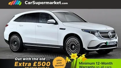 Used Mercedes EQC400 AMG Line Premium 300 kW (408 HP) 2022 White SUV