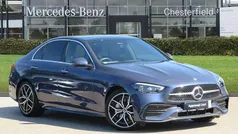 Blue Used 2024 Mercedes C300e AMG Line Premium Plus Sedan | £41,500 (Fair price)
