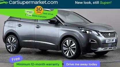 Begagnad Peugeot 3008 Premium 181 HK (133 kW) 2019 Grå SUV
