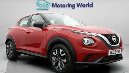 Used Nissan Juke Acenta 114 HP (83 kW) 2022 Red SUV