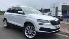 White Used 2017 Skoda Karoq SUV | £16,795 (Fair price)