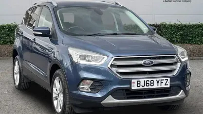 Used Ford Kuga Titanium 150 HP (110 kW) 2018 Blue SUV