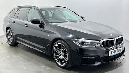 Begagnad BMW 530 M Sport 252 HK (185 kW) 2019 Svart Kombi