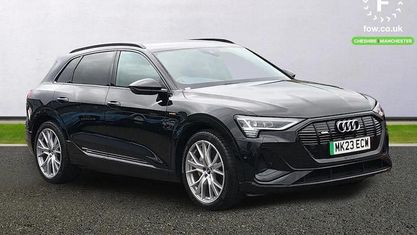 Używany Audi e-tron Black Edition 300 kW (408 KM) 2022 Czarny SUV
