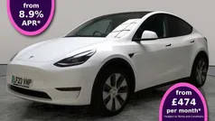 White Used 2023 Tesla Model Y Long Range SUV | £31,481 (Fair price)