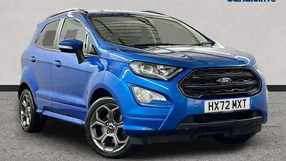 Blue Used 2022 Ford Ecosport ST-Line SUV | £10,967 (Fair price)