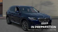 Tanzanite blue ii metallic Used 2021 BMW X3 xLine SUV | £31,349 (Fair price)