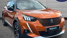 Orange fusion Used 2022 Peugeot e-2008 GT SUV | £13,456 (Fair price)