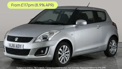 Silver Used 2016 Suzuki Swift SZ3 Hatchback | £6,101 (Fair price)