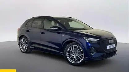 Used Audi Q4 e-tron Comfort 219 kW (299 HP) 2022 Blue SUV